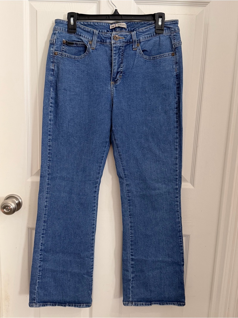 Lee High-Rise Light Blue Denim Jeans